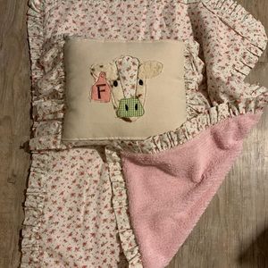 Baby/toddler blanket with pillow